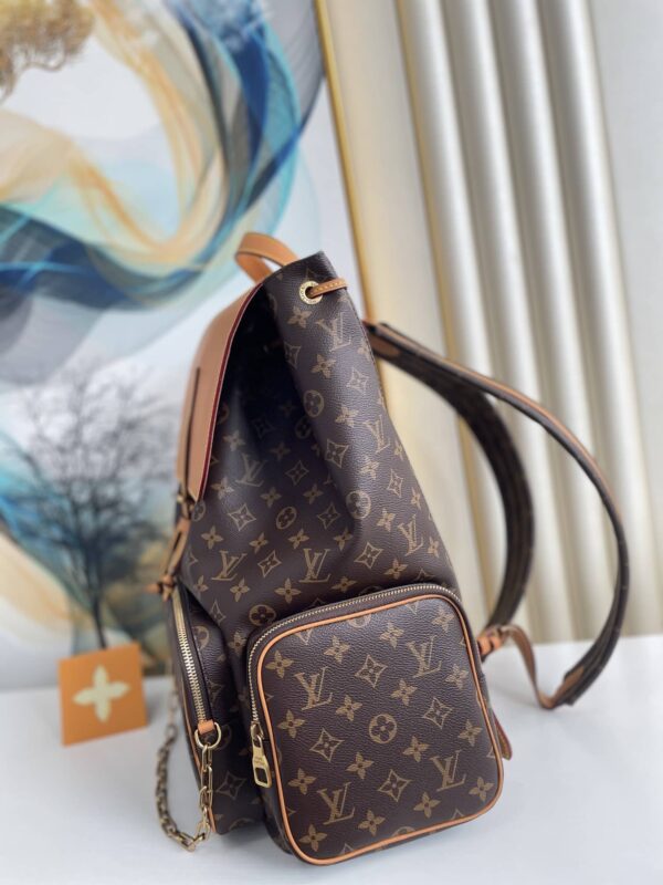 1:1 Replica Louis Vuitton LV Backpack Trio Monogram Canvas By Virgil Abloh Unique bag For Men M44658 - 44cm