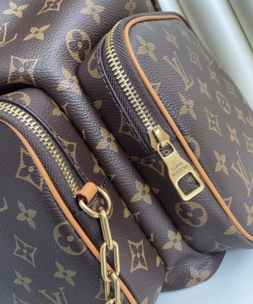 1:1 Replica Louis Vuitton LV Backpack Trio Monogram Canvas By Virgil Abloh Unique bag For Men M44658 - 44cm