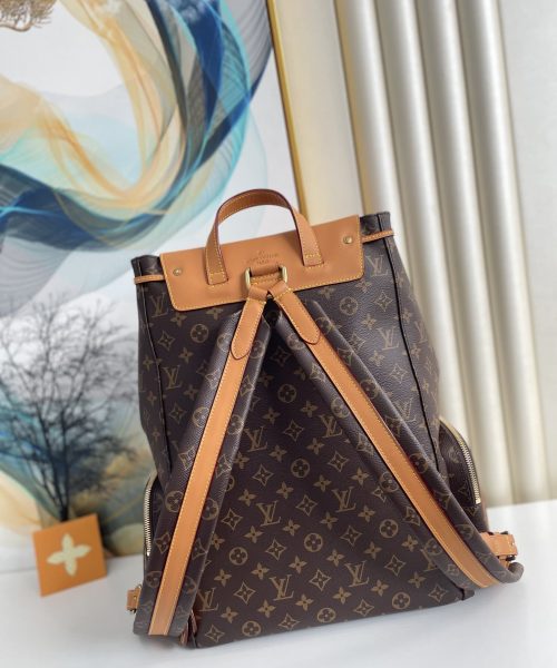 1:1 Replica Louis Vuitton LV Backpack Trio Monogram Canvas By Virgil Abloh Unique bag For Men M44658 - 44cm