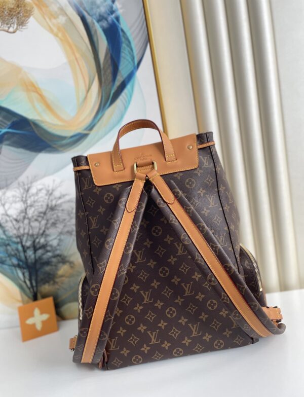 1:1 Replica Louis Vuitton LV Backpack Trio Monogram Canvas By Virgil Abloh Unique bag For Men M44658 - 44cm