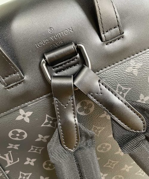 1:1 Replica Louis Vuitton LV Backpack Trio Monogram Eclipse Canvas Black By Virgil Abloh Unique Bag For Men M45538 - 44cm