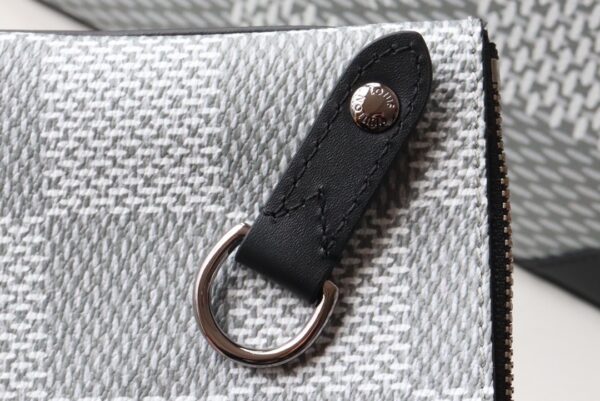 1:1 Replica Louis Vuitton LV Trio Messenger Monogram Eclipse Monogram/ Eclipse Reverse Unique Bag For Men M69443 - 9.8in/25cm