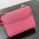 1:1 Replica Louis Vuitton LV Twist Mini Epi Pink Luxury Bag For Women M56120 - 6.1in/15.5cm
