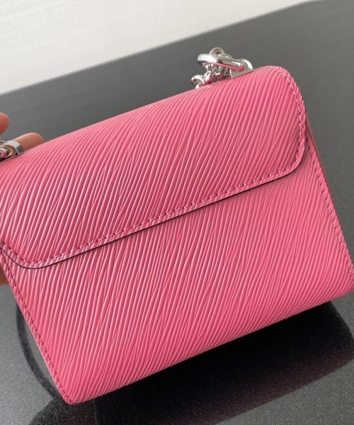 1:1 Replica Louis Vuitton LV Twist Mini Epi Pink Luxury Bag For Women M56120 - 6.1in/15.5cm