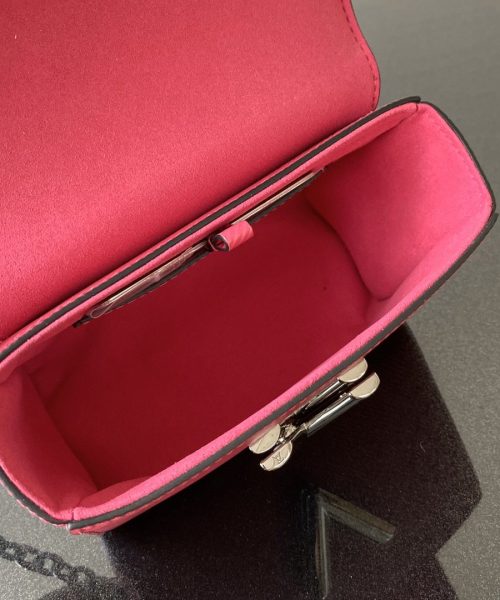 1:1 Replica Louis Vuitton LV Twist Mini Epi Pink Luxury Bag For Women M56120 - 6.1in/15.5cm