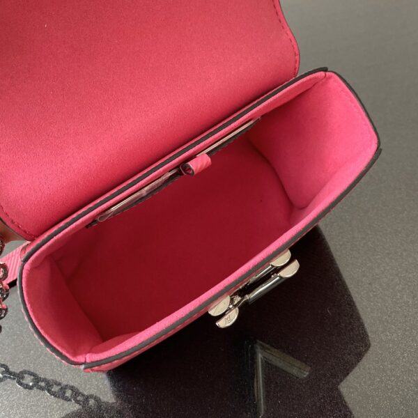1:1 Replica Louis Vuitton LV Twist Mini Epi Pink Luxury Bag For Women M56120 - 6.1in/15.5cm