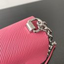 1:1 Replica Louis Vuitton LV Twist Mini Epi Pink Luxury Bag For Women M56120 - 6.1in/15.5cm