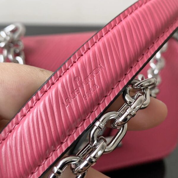 1:1 Replica Louis Vuitton LV Twist Mini Epi Pink Luxury Bag For Women M56120 - 6.1in/15.5cm