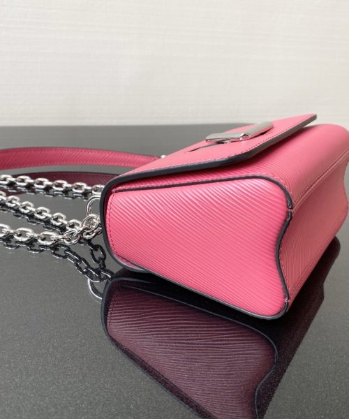 1:1 Replica Louis Vuitton LV Twist Mini Epi Pink Luxury Bag For Women M56120 - 6.1in/15.5cm