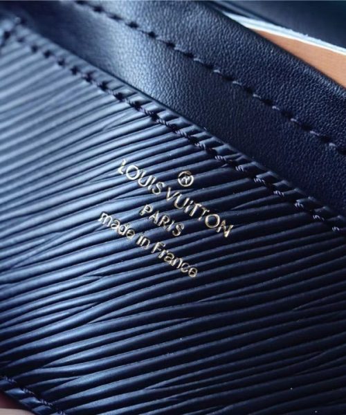 1:1 Replica Louis Vuitton LV Twist MM Epi Black Luxury Bag For Women M20680 - 7.5in/19cm