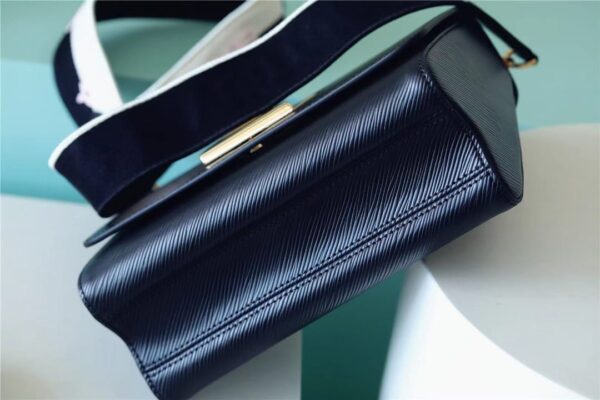 1:1 Replica Louis Vuitton LV Twist MM Epi Black Luxury Bag For Women M20680 - 7.5in/19cm