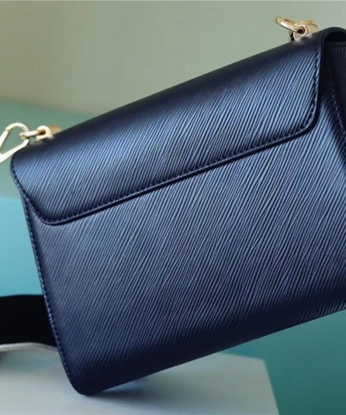 1:1 Replica Louis Vuitton LV Twist MM Epi Black Luxury Bag For Women M20680 - 7.5in/19cm