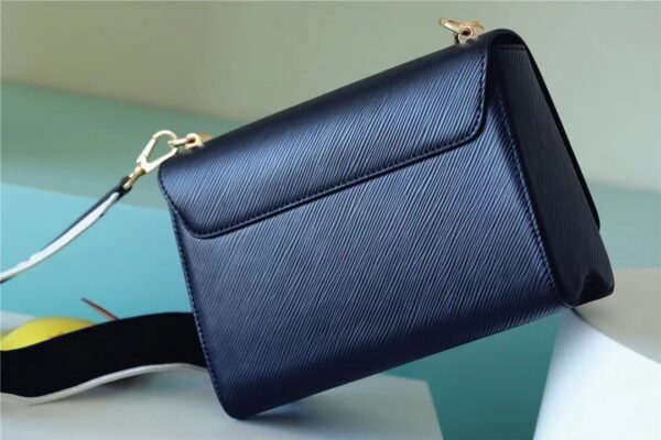 1:1 Replica Louis Vuitton LV Twist MM Epi Black Luxury Bag For Women M20680 - 7.5in/19cm