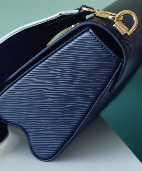 1:1 Replica Louis Vuitton LV Twist MM Epi Black Luxury Bag For Women M20680 - 7.5in/19cm