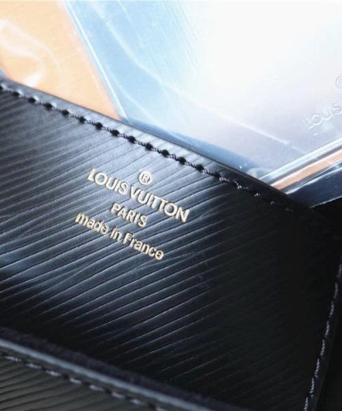 1:1 Replica Louis Vuitton LV Twist MM Epi Black Luxury Bag For Women - 9.1in/23cm