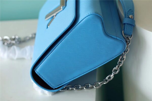 1:1 Replica Louis Vuitton LV Twist MM Epi Blue Luxury Bag For Women - 9.1in/23cm