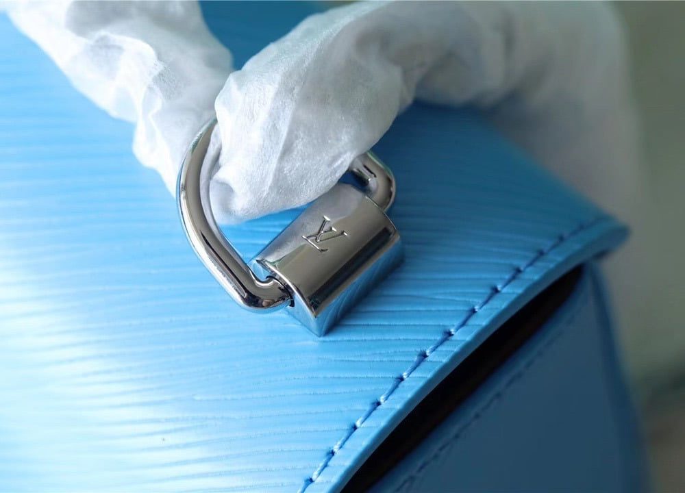 1:1 Replica Louis Vuitton LV Twist MM Epi Blue Luxury Bag For Women - 9.1in/23cm