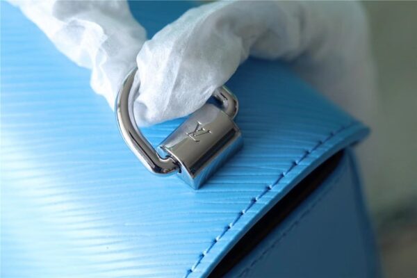 1:1 Replica Louis Vuitton LV Twist MM Epi Blue Luxury Bag For Women - 9.1in/23cm