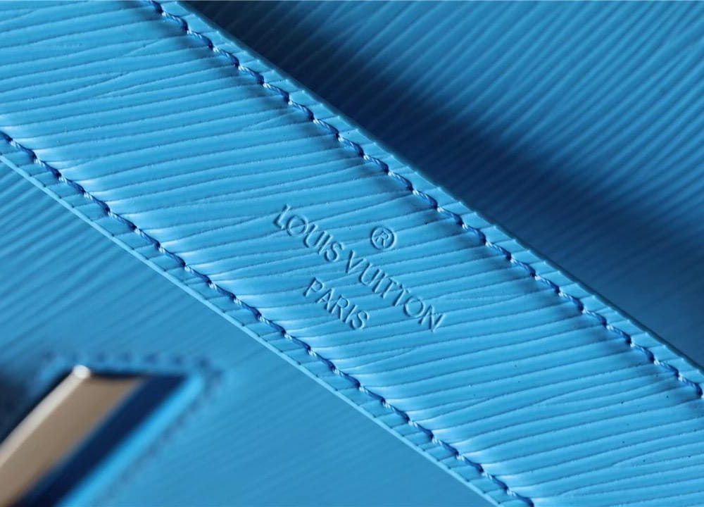 1:1 Replica Louis Vuitton LV Twist MM Epi Blue Luxury Bag For Women - 9.1in/23cm