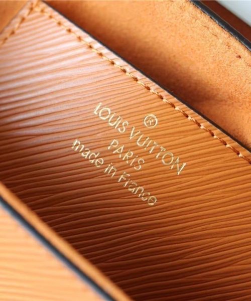 1:1 Replica Louis Vuitton LV Twist MM Epi Gold Miel Brown Luxury Bag For Women M59686 - 9.1in/23cm