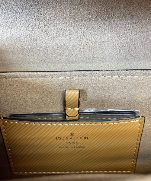 1:1 Replica Louis Vuitton LV Twist MM Epi Gold Miel Brown Luxury Bag For Women M59686 - 9.1in/23cm