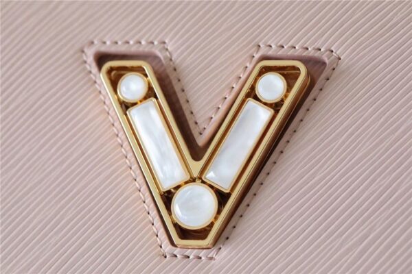 1:1 Replica Louis Vuitton LV Twist MM Epi Light Pink Luxury Bag For Women - 9.1in/23cm