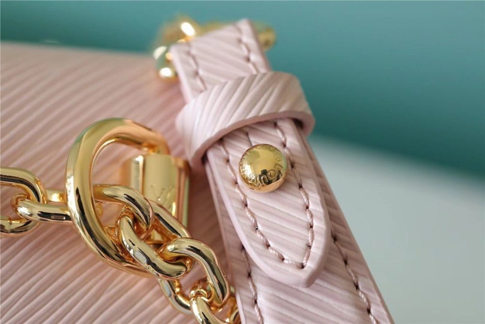 1:1 Replica Louis Vuitton LV Twist MM Epi Light Pink Luxury Bag For Women - 9.1in/23cm - Image 8