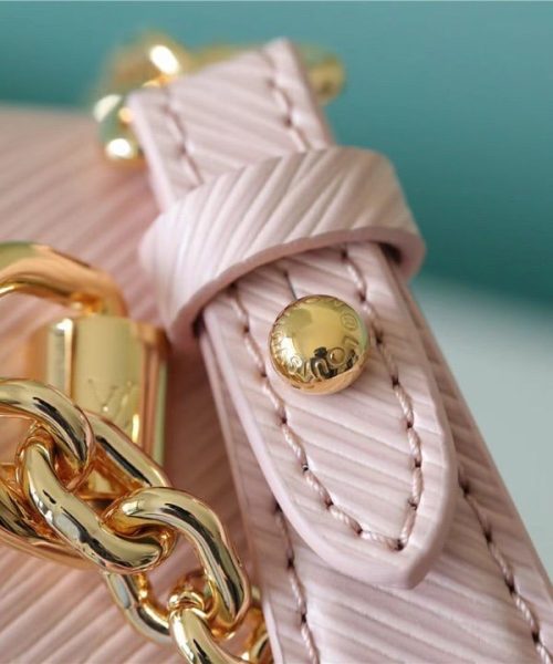 1:1 Replica Louis Vuitton LV Twist MM Epi Light Pink Luxury Bag For Women - 9.1in/23cm
