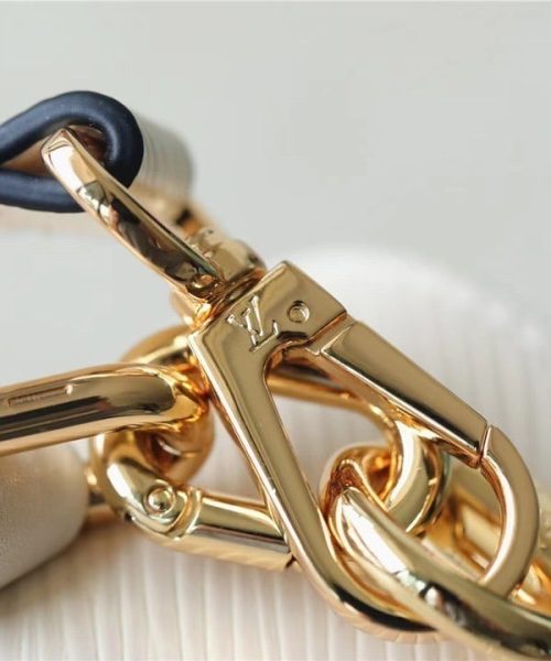 1:1 Replica Louis Vuitton LV Twist MM Epi White Luxury Bag For Women M21111 - 9.1in/23cm