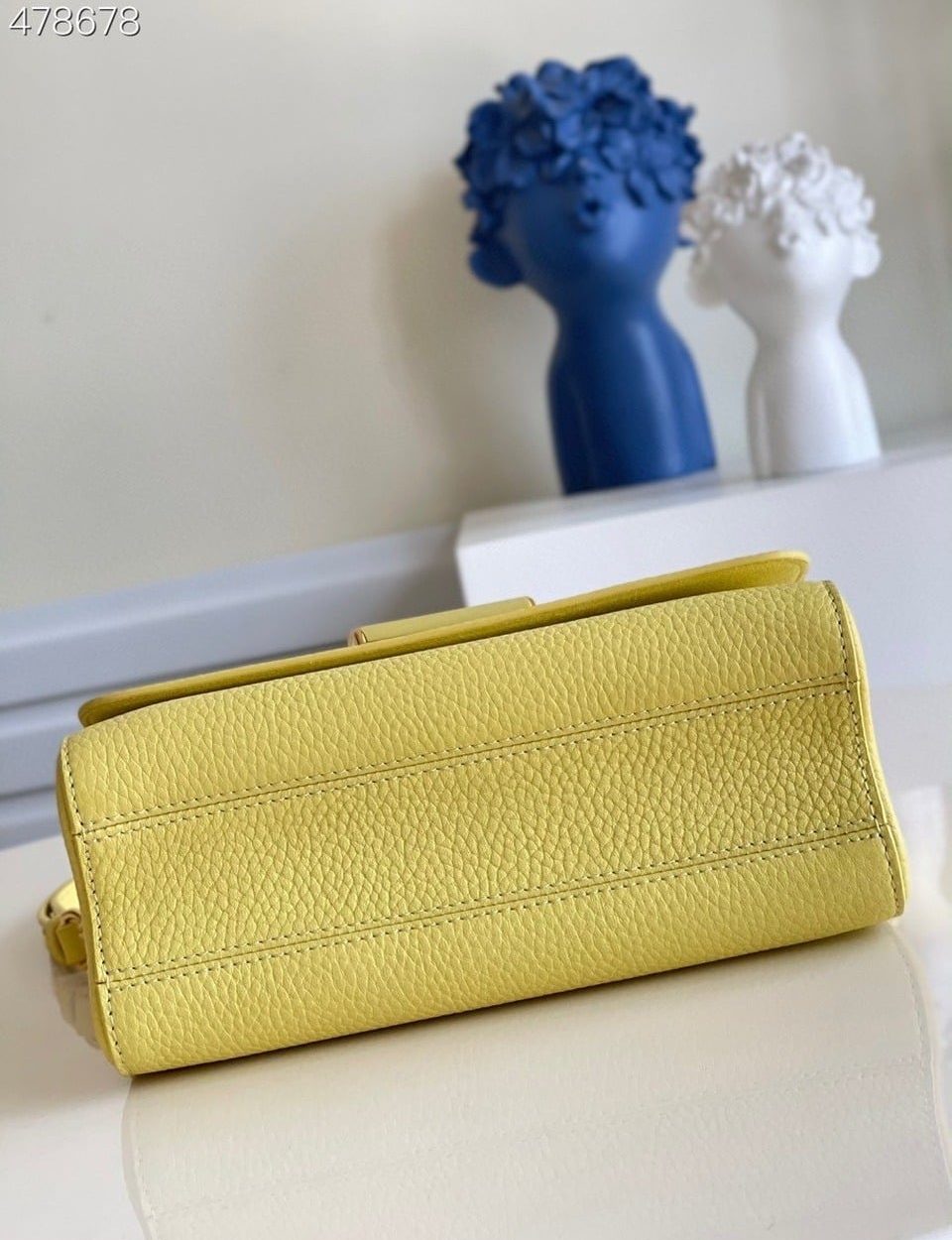 1:1 Replica Louis Vuitton LV Twist MM Ginger Yellow Luxury Bag For Women -  9.1in/23cm