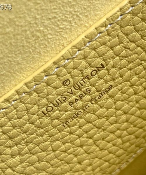 1:1 Replica Louis Vuitton LV Twist MM Ginger Yellow Luxury Bag For Women -  9.1in/23cm