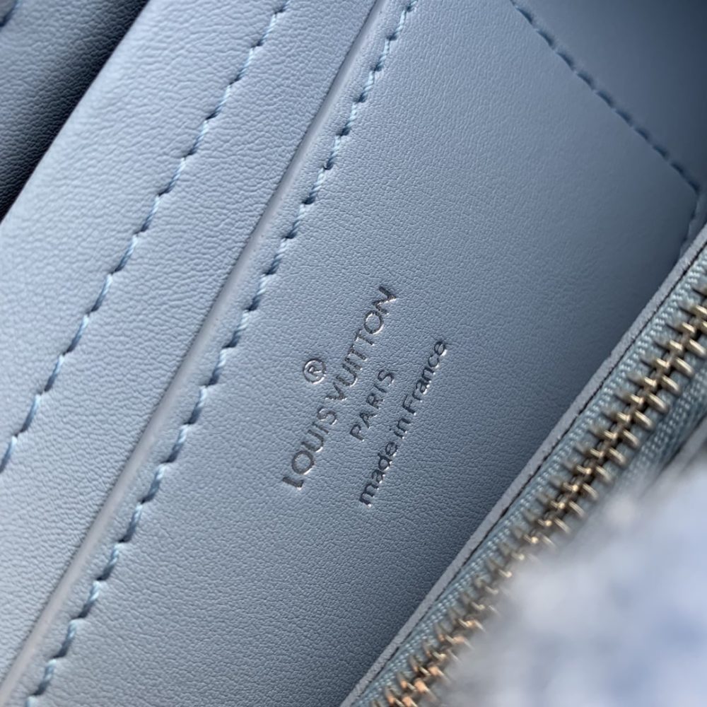1:1 Replica Louis Vuitton LV Twist MM Blue Jean Exclusive Bag For Women M21040 9.1 in/23cm - Image 10