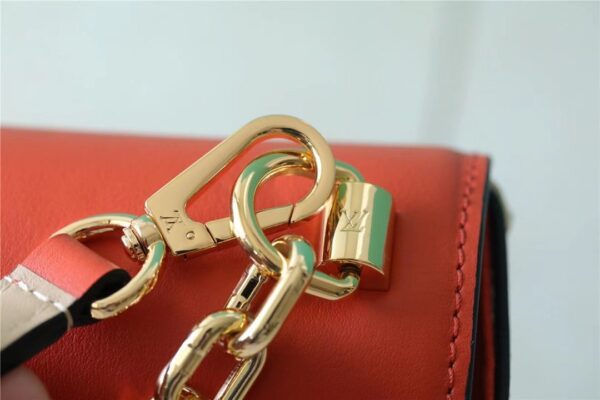 1:1 Replica Louis Vuitton LV Twist MM Raffia Caramel Luxury Bag For Women M57648 - 9.1in/23cm