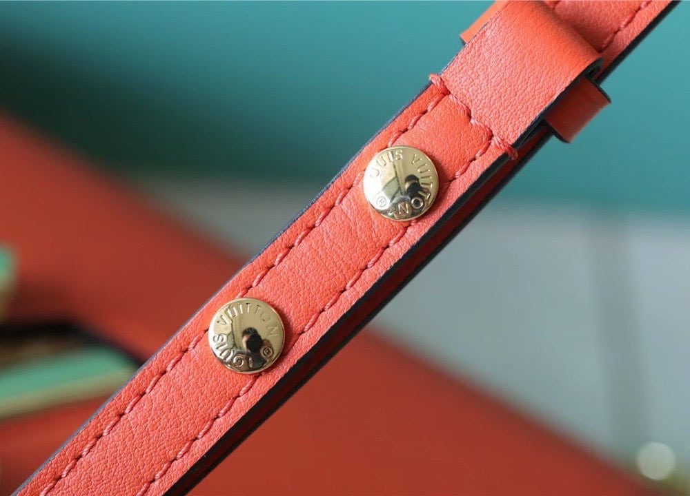 1:1 Replica Louis Vuitton LV Twist MM Raffia Caramel Luxury Bag For Women M57648 - 9.1in/23cm