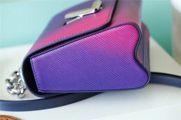 1:1 Replica Louis Vuitton LV Twist PM Luxury Bag For Women Gradient Blue M59896 - 7.5in/19cm