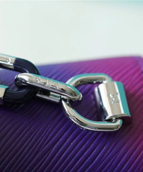 1:1 Replica Louis Vuitton LV Twist PM Luxury Bag For Women Gradient Blue M59896 - 7.5in/19cm