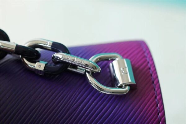 1:1 Replica Louis Vuitton LV Twist PM Luxury Bag For Women Gradient Blue M59896 - 7.5in/19cm