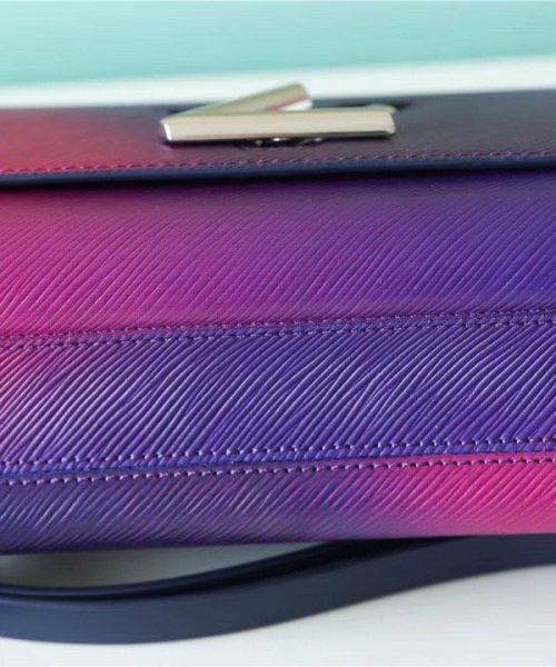 1:1 Replica Louis Vuitton LV Twist PM Luxury Bag For Women Gradient Blue M59896 - 7.5in/19cm