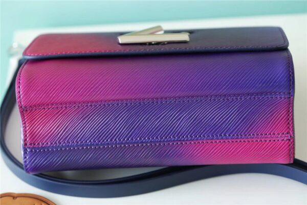 1:1 Replica Louis Vuitton LV Twist PM Luxury Bag For Women Gradient Blue M59896 - 7.5in/19cm