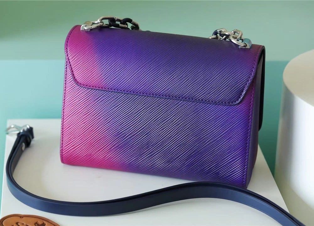 1:1 Replica Louis Vuitton LV Twist PM Luxury Bag For Women Gradient Blue M59896 - 7.5in/19cm