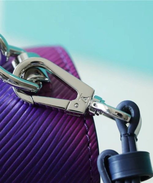1:1 Replica Louis Vuitton LV Twist PM Luxury Bag For Women Gradient Blue M59896 - 7.5in/19cm