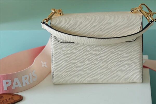 1:1 Replica Louis Vuitton LV Twist PM Bag Luxury Bag White For Women M59687 - 7.5in/19cm
