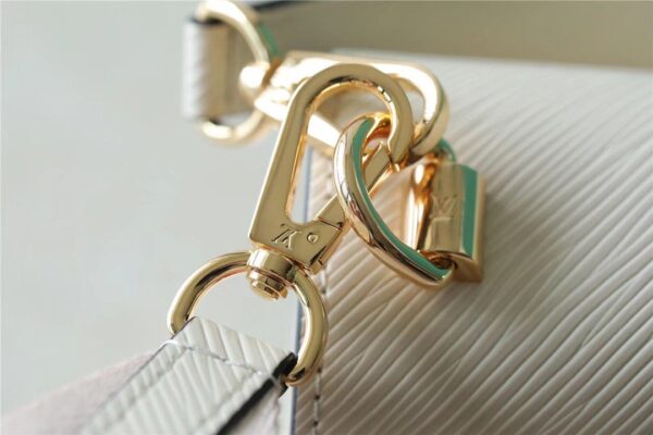 1:1 Replica Louis Vuitton LV Twist PM Bag Luxury Bag White For Women M59687 - 7.5in/19cm