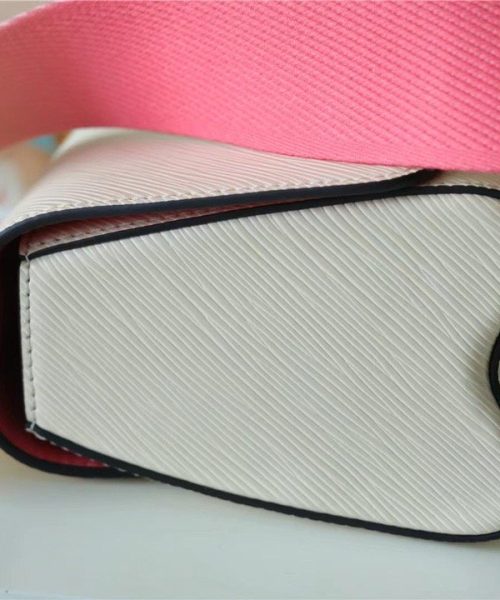 1:1 Replica Louis Vuitton LV Twist PM Bag Luxury Bag White For Women M59687 - 7.5in/19cm