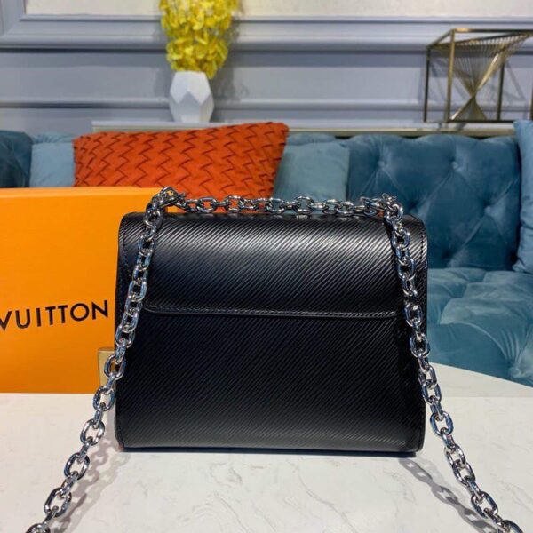 1:1 Replica Louis Vuitton LV Twist PM Epi Black Luxury Bag For Women M80836 - 7.5in/19cm