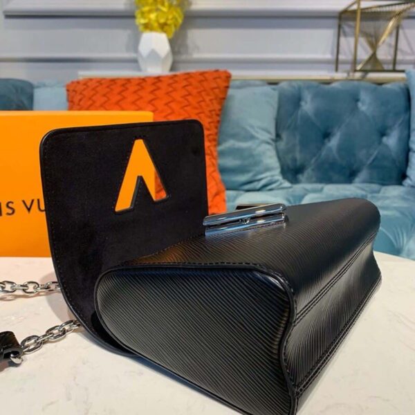 1:1 Replica Louis Vuitton LV Twist PM Epi Black Luxury Bag For Women M80836 - 7.5in/19cm