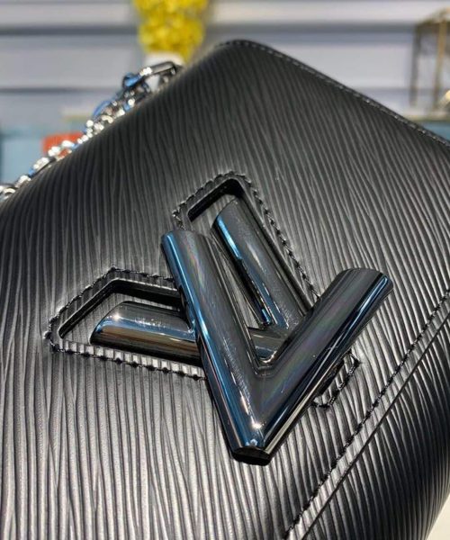 1:1 Replica Louis Vuitton LV Twist PM Epi Black Luxury Bag For Women M80836 - 7.5in/19cm
