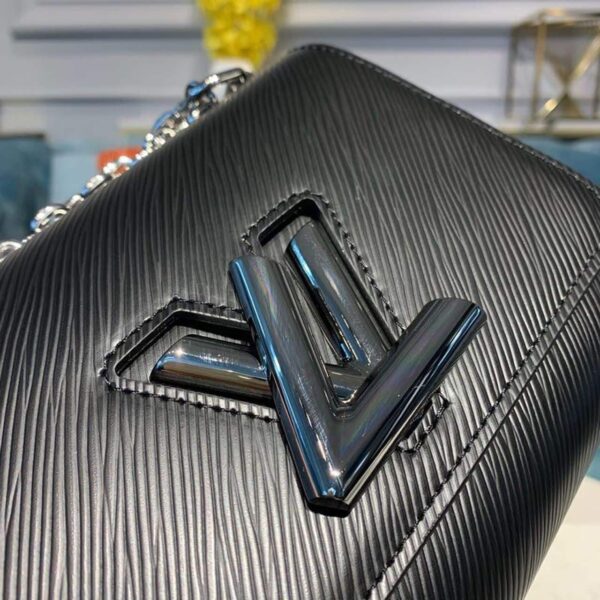 1:1 Replica Louis Vuitton LV Twist PM Epi Black Luxury Bag For Women M80836 - 7.5in/19cm