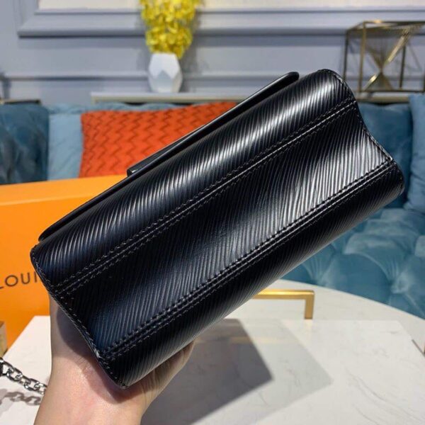 1:1 Replica Louis Vuitton LV Twist PM Epi Black Luxury Bag For Women M80836 - 7.5in/19cm