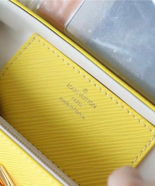 1:1 Replica Louis Vuitton LV Twist PM Epi Yellow Luxury Bag For Women - 7.5in/19cm